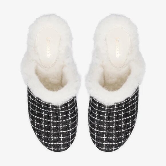 NEW LARROUDE Made In Brazil Miso Platform Lined Mules, black for women 925 13t7 - Picture 10 of 10